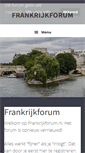 Mobile Screenshot of frankrijkforum.nl
